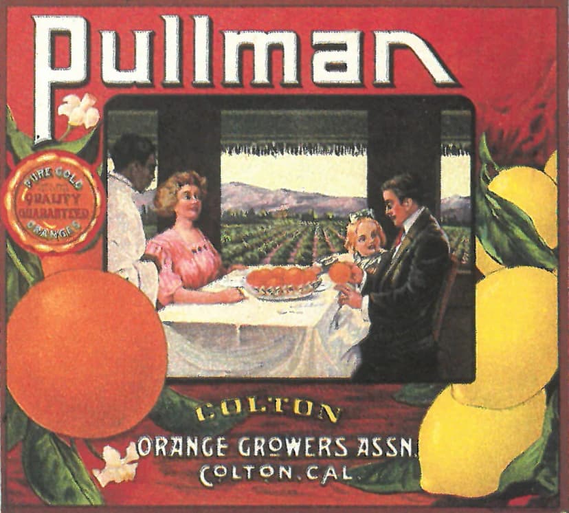 Pullman — Colton Orange Growers Assn., Colton Cal.