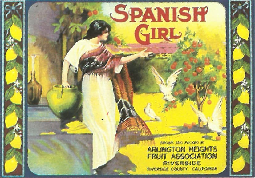 Spanish Girl — Irwindale Citrus Assn., Irwindale, California